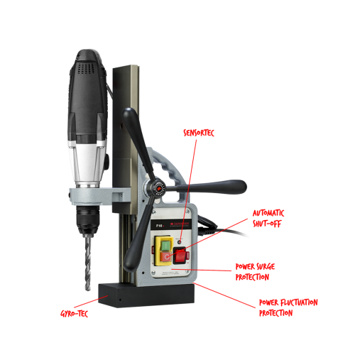 F16+ Magnetic drill stand, 220 V, EU.