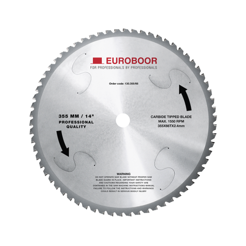 130.355/66 Saw blade, D 355 mm, T 66.