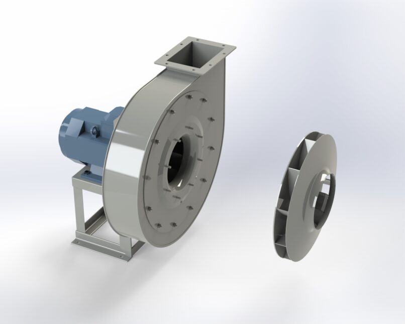 Ventilatoare centrifugale de presiune medie – Performanță pentru aplicații industriale complexe