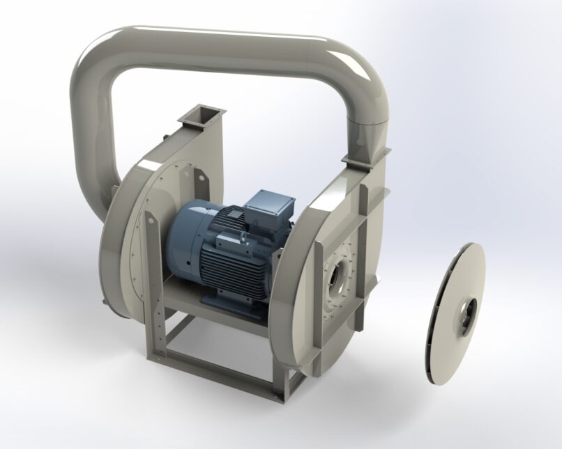 Ventilatoare centrifugale de înaltă presiune – Performanță industrială superioară - imagine 3